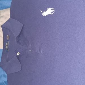 Polo Ralph Lauren Men's navy blue short sleeve Polo shirt. Sz XL